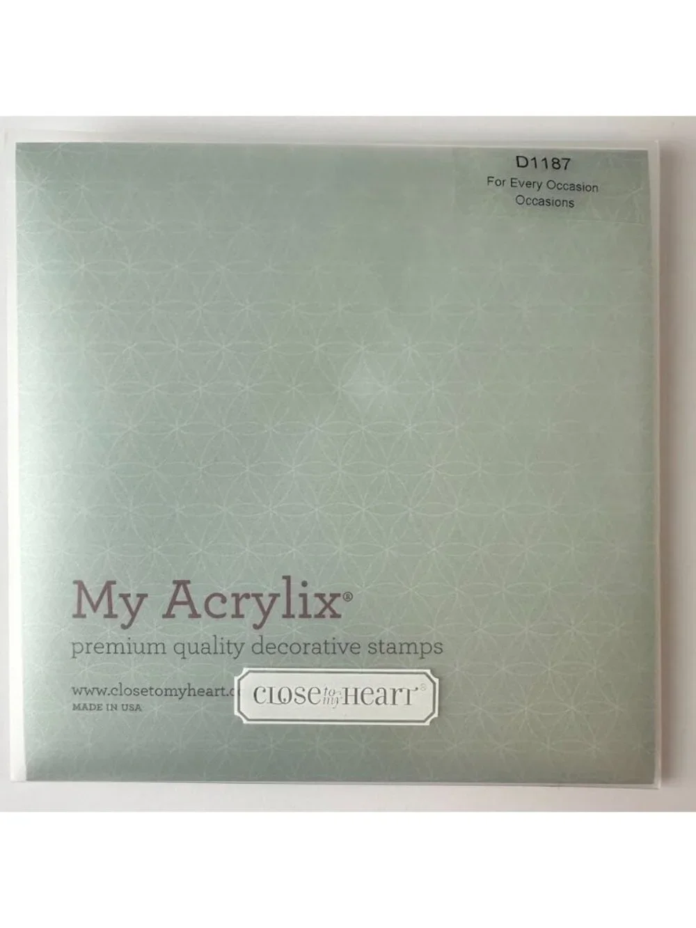 My Acrylix Premium Quality Decorative Stamps D1187 For Every Occasion